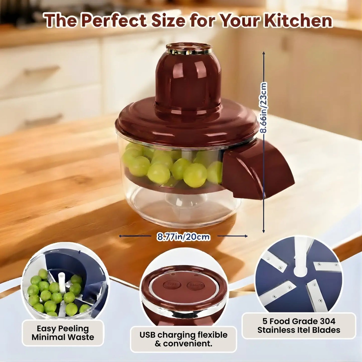 Electric Fruit Peeling Machine